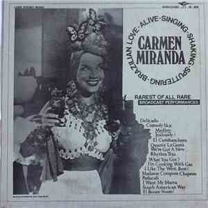 Carmen Miranda - Rarest Of All Rare Broadcasts album flac