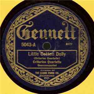 Criterion Quartette - Little Cotton Dolly / Kentucky Babe album flac