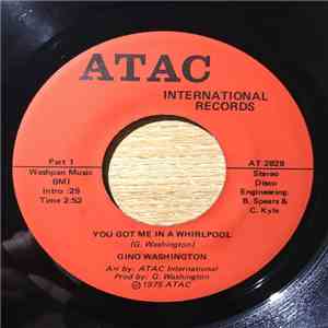 Gino Washington - You Got Me In A Whirlpool Pt. 1 / Pt.2 Instr. album flac