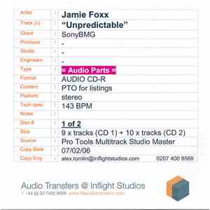Jamie Foxx Feat. Ludacris - Unpredictable album flac