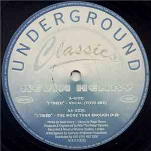 Kevin Henry  - I Tried album flac