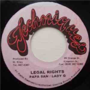 Papa San / Lady G - Legal Rights album flac