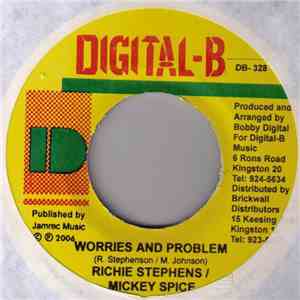 Richie Stephens / Mickey Spice - Worries And Problem album flac