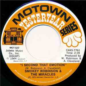 Smokey Robinson & The Miracles - I Second That Emotion / If You Can Want album flac