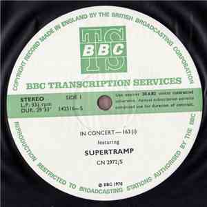 Supertramp - In Concert - 163 album flac