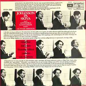 Sven Eric Johanson, Göteborgs Kammarkör, Gunnar Eriksson  - Johanson På Skiva album flac