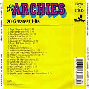 The Archies - 20 Greatest Hits album flac