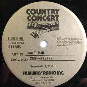 Tom T. Hall - Country Concert album flac