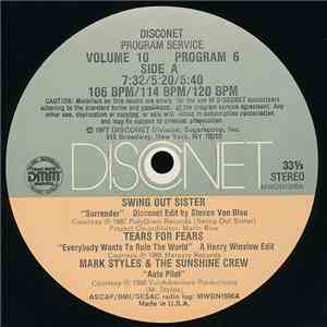 Various - Volume 10 Program 6 album flac