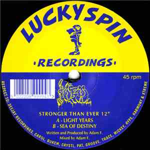 Adam F - Stronger Than Ever 12" album flac