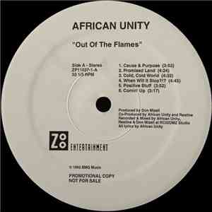 African Unity - Out Of The Flames album flac