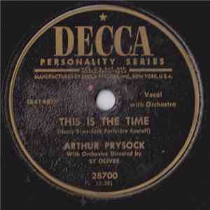 Arthur Prysock - This Is The Time / I'd Give Anything album flac
