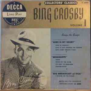 Bing Crosby - Collectors' Classics Volume 1 album flac