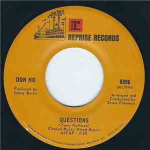 Don Ho - Questions / It Must Have Been The Wine album flac