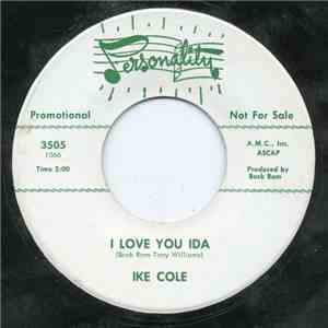Ike Cole - I'm Getting Mighty Lonesome For You / I Love You Ida album flac