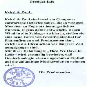Keksi & Paul - Theo We Rave In Lodz album flac