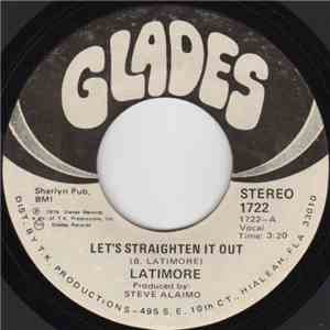 Latimore - Let's Straighten It Out album flac