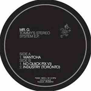 Mr. G - Tommy's Stereo System E.P. album flac