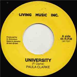Paula Clarke - University album flac