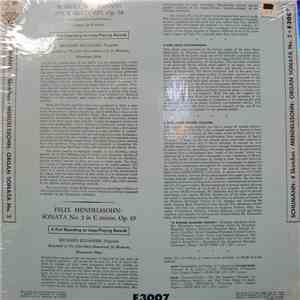 Richard Ellsasser - Schumann/Mendelssohn album flac