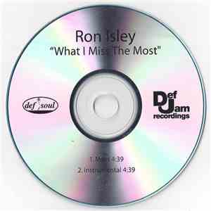 Ron Isley - What I Miss The Most album flac