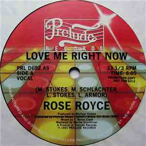 Rose Royce - Love Me Right Now album flac