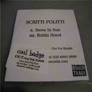 Scritti Politti - Snow In Sun album flac