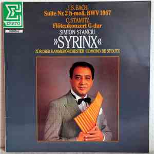 Simion Stanciu "Syrinx", J.S. Bach, C. Stamitz, Edmond De Stoutz - Suite N°2 h-moll, BWV 1067 / Flötenkonzert G-dur album flac