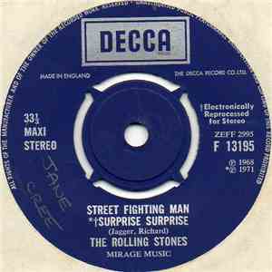 The Rolling Stones - Street Fighting Man / Surprise Surprise / Everybody Needs Somebody To Love album flac