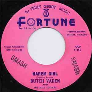 Butch Vaden And The Nite Sounds - Harem Girl / The Roll album flac