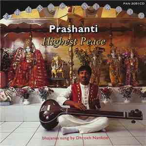 Dhroeh Nankoe - Prashanti / Highest Peace album flac