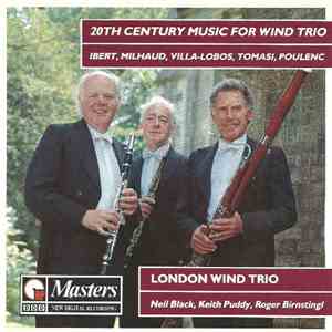 Ibert, Milhaud, Villa-Lobos, Tomasi, Poulenc, London Wind Trio - 20th Century Music For Wind Trio album flac