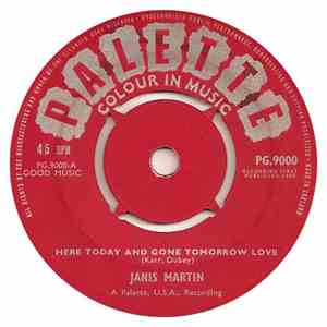 Janis Martin  - Here Today And Gone Tomorrow Love / Hard Times Ahead album flac