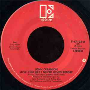 John O'Banion - Love You Like I Never Loved Before album flac