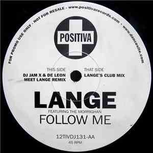 Lange Featuring The Morrighan - Follow Me album flac