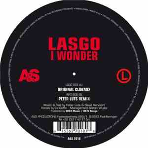 Lasgo - I Wonder album flac