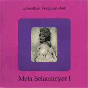 Meta Seinemeyer - Lebendige Vergangenheit - Meta Seinemeyer I album flac