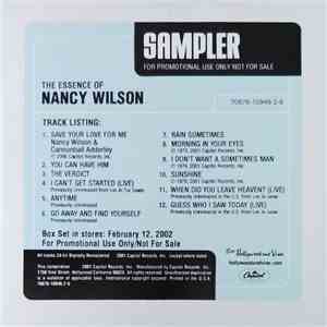 Nancy Wilson - The Essence Of Nancy Wilson Sampler album flac