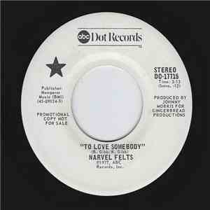 Narvel Felts - To Love Somebody / Remember album flac