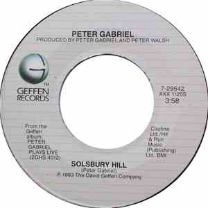Peter Gabriel - Solsbury Hill / I Go Swimming (Live) album flac