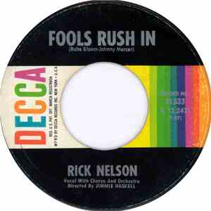 Rick Nelson - Fools Rush In / Down Home album flac