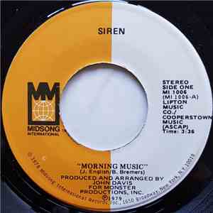 Siren - Morning Music album flac