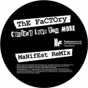 The Factory  - Couldn't Love U More (Manifest Remix) album flac