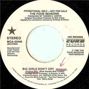The Four Seasons - Big Girls Don't Cry album flac