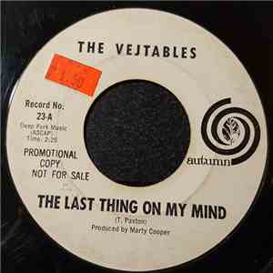 The Vejtables - The Last Thing On My Mind album flac