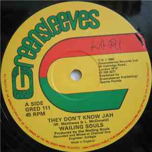 Wailing Souls - They Don't Know Jah / Sticky Stay album flac