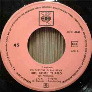 Zoe - Dio, Come Ti Amo / Io Ti Daro Di Piu album flac