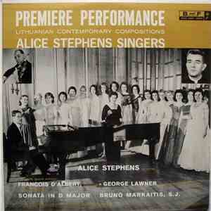 Alice Stephens Singers - Lithuanian Contemporary Compositions album flac