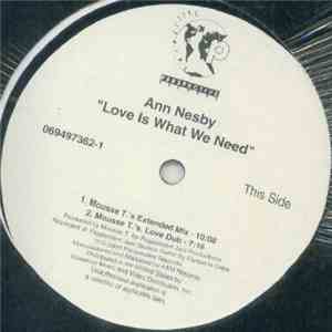 Ann Nesby - Love Is What We Need album flac