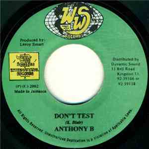 Anthony B - Don't Test album flac